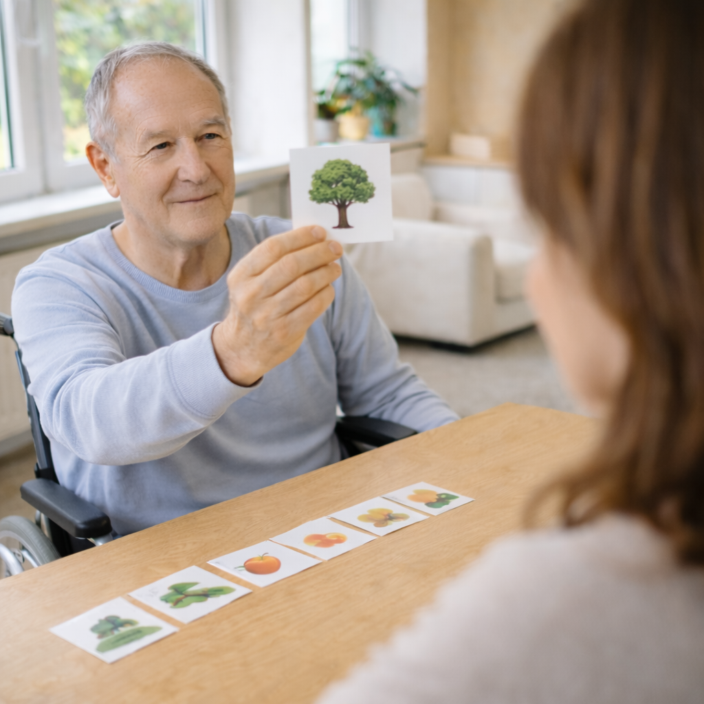 Aphasietherapie, LSVT Therapie, Parkinson, Kognitives Training